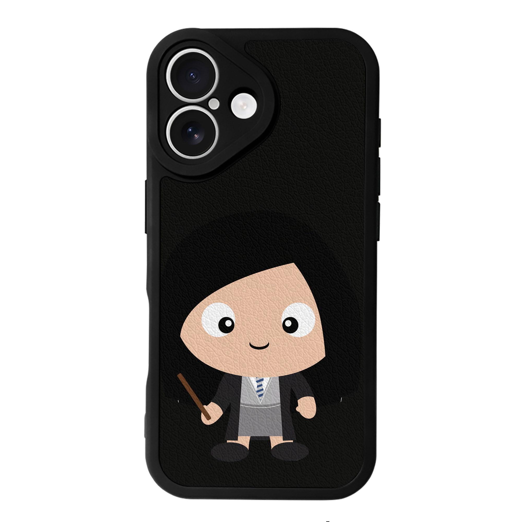 （画像用） Harry Potter ハリー・ポッターシリーズ 【iPhone 16シリーズ対応】シリコンスマホケース（レザー調） 材質：シリコン